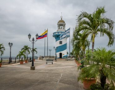 Lighthouse on top of Santa Ana hill - Guayaquil, Ecuador